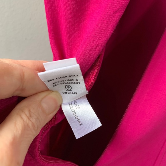 Diane Von Furstenberg DVF 'Alice' stretch jersey fit flare sleeveless dress. 8 - Picture 12 of 12